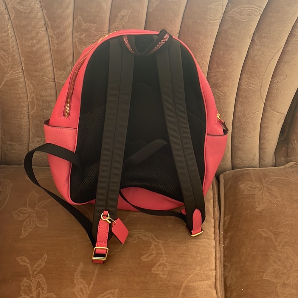 Hot pink Coach Backpack - Picture 2 of 6